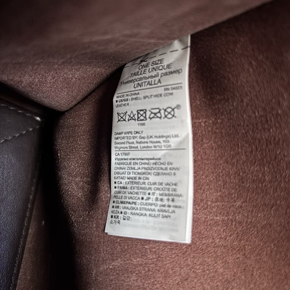 Banana Republic Leather Tote - Picture 6 of 6